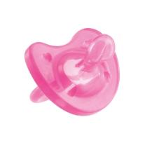 Силиконова залъгалка CHICCO PhysioForma Soft, 6-16м, момиче
